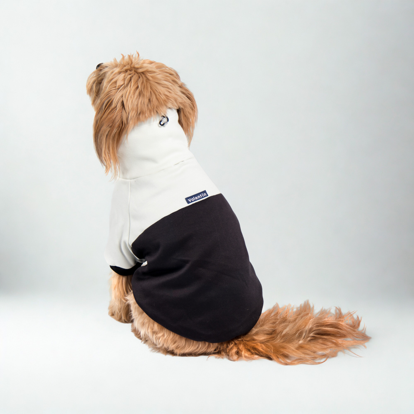 Suéter cuello tortuga DuoLove - Negro y Crema